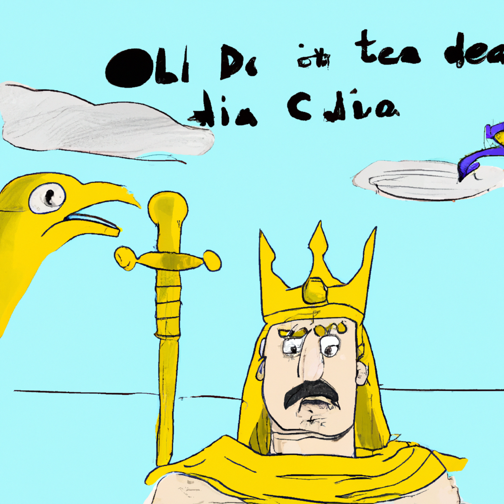 ¿Cómo se llama el rey que destierra al Cid?
